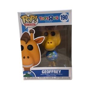 FunKos Pop Geoffrey The Giraffe Flocked Toys R Us Ad Icons Limited Exclusive